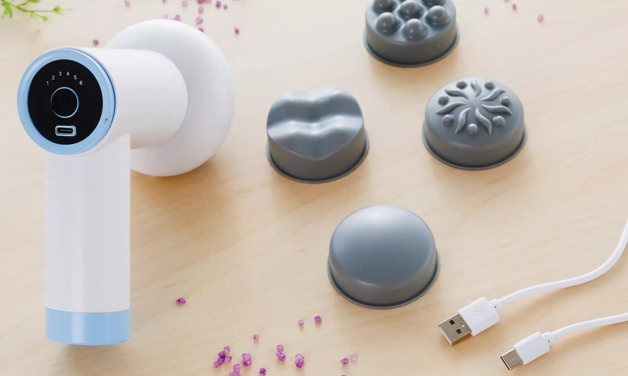 InnovaGoods 6-in-1 Anti-Cellulite-Massagepistole