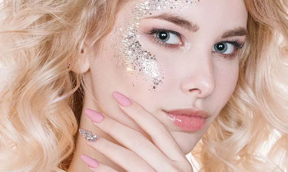 1, 2 ou 4 Glitter paillettes pour le visage et le corps - Primary Image