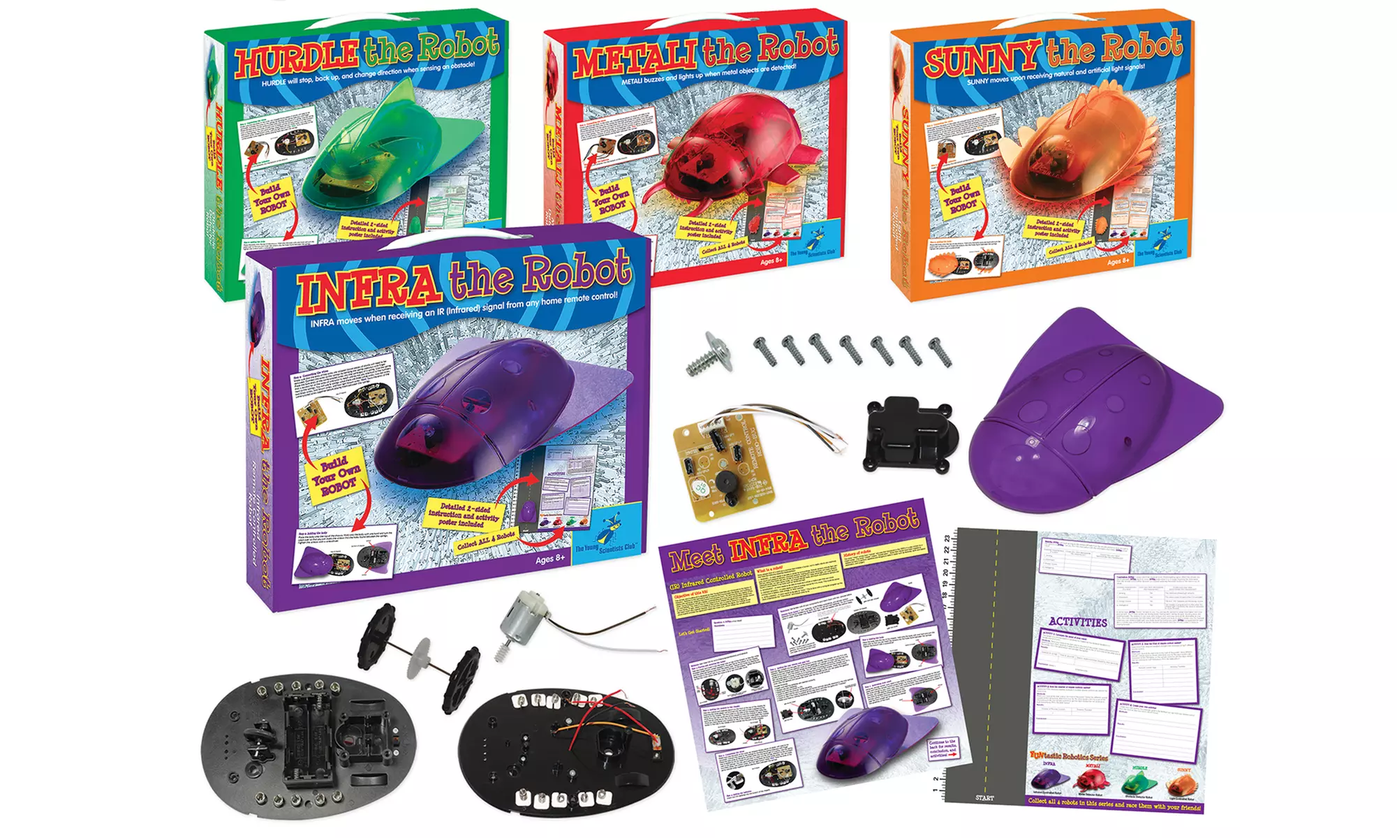 Funtastic Robotics Kit Bundle from The Young Scientists Club (Up to 34% Off) - Second Medium