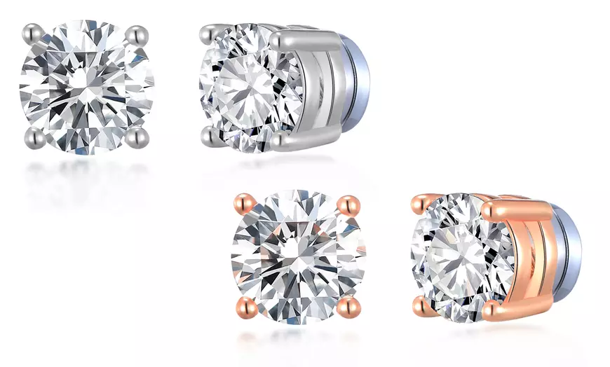Image 9: Oorbellen van Philip Jones met Swarovski®-kristallen
