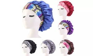 One or Two Satin Sleeping Hair Wrap Headbands