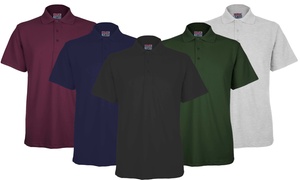 BKS Men's Polo T-Shirt Two-Pack