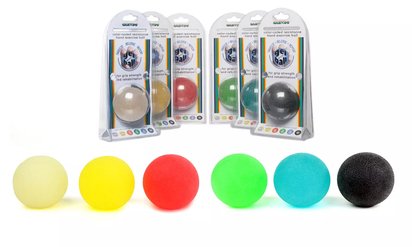 CanDo Gel Hand Exercise Balls (3-Pack) - Primary Image