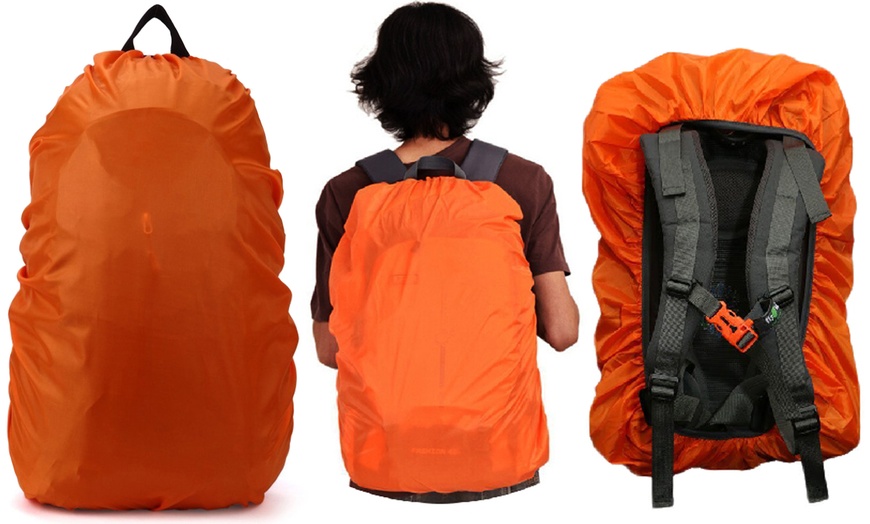 Image 2: Backpack Rain Cover