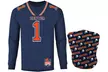 Men's Football Team Long Sleeve Shirt and Gaiter - Second Medium