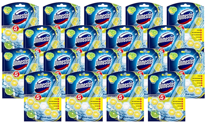 Image 8: 9 or 18 Domestos Power 5 Rim Blocks