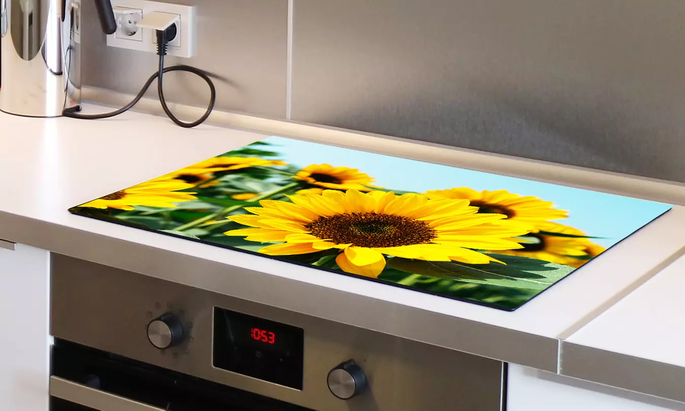 Personalisierbare Induktionskochfeld-Abdeckung in Größe nach Wahl