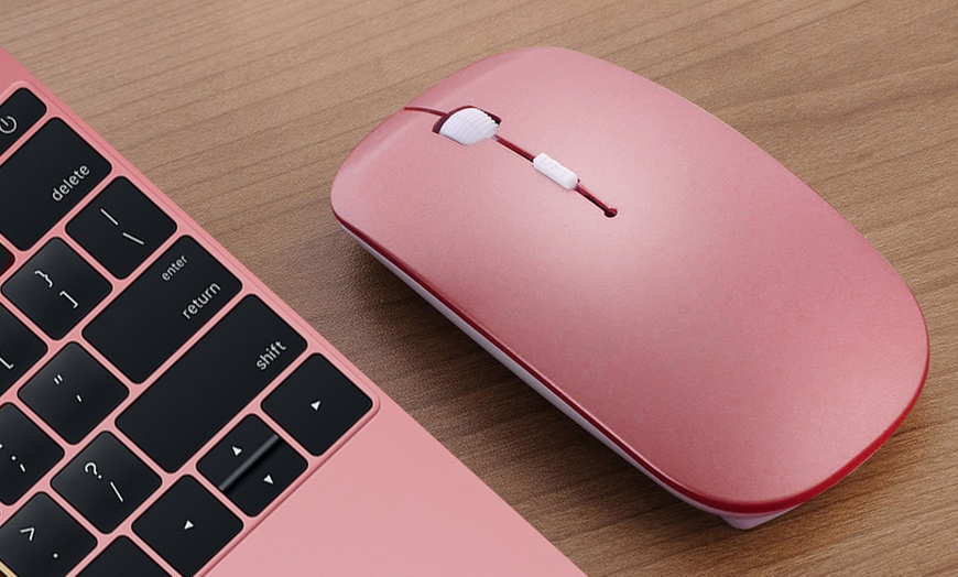 Image 4: Coloured Wireless Mouse