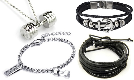 Gioielli da uomo o unisex, disponibili in 4 modelli e vari colori