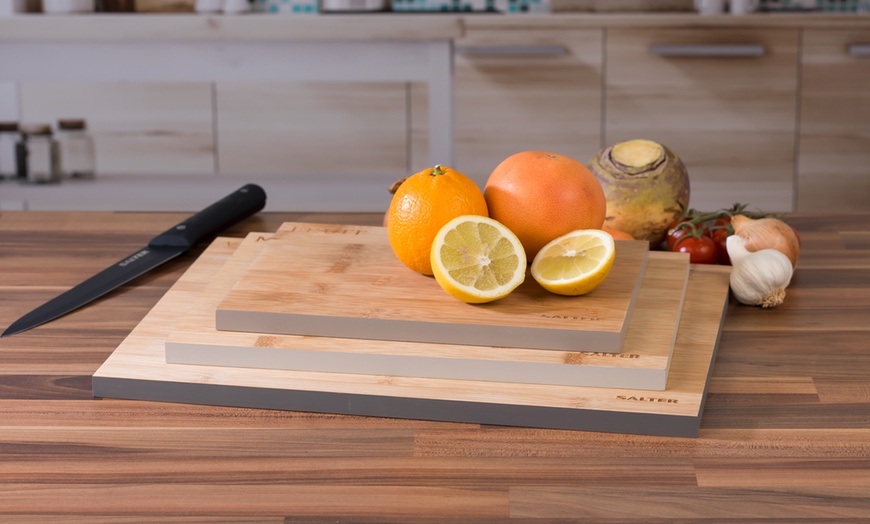 Image 1: Salter Chopping Board Set