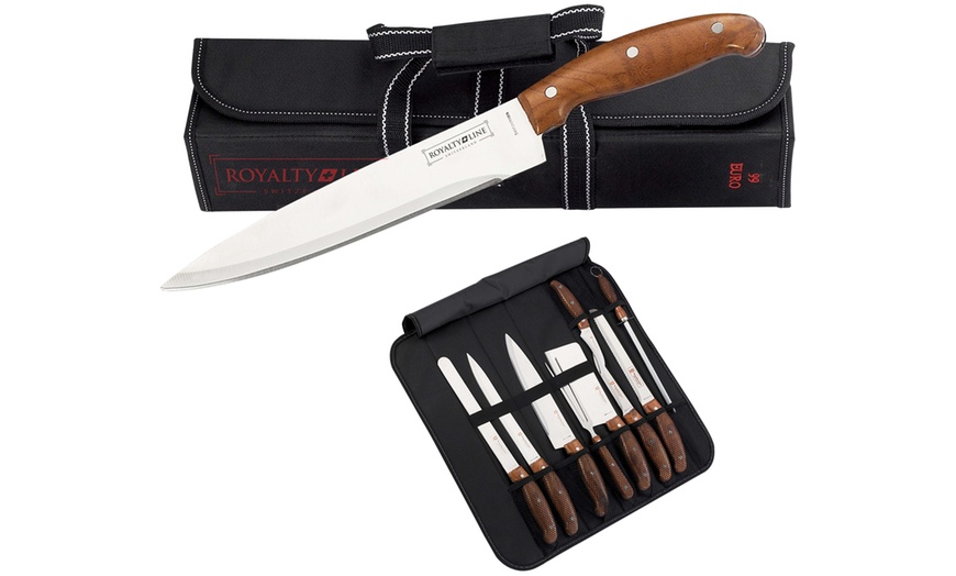 Set of Nine Royalty Knives in Bag | Groupon