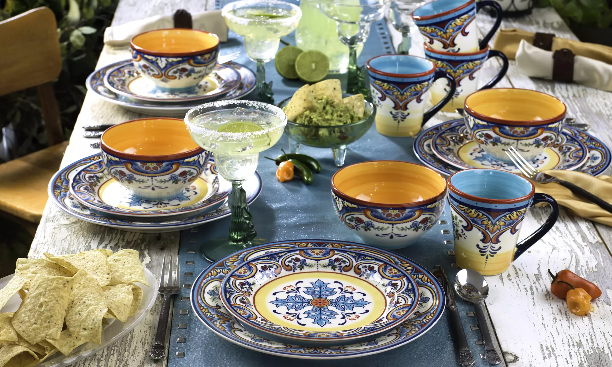 Zanzibar Dinnerware Set (16-Piece) - Second Medium