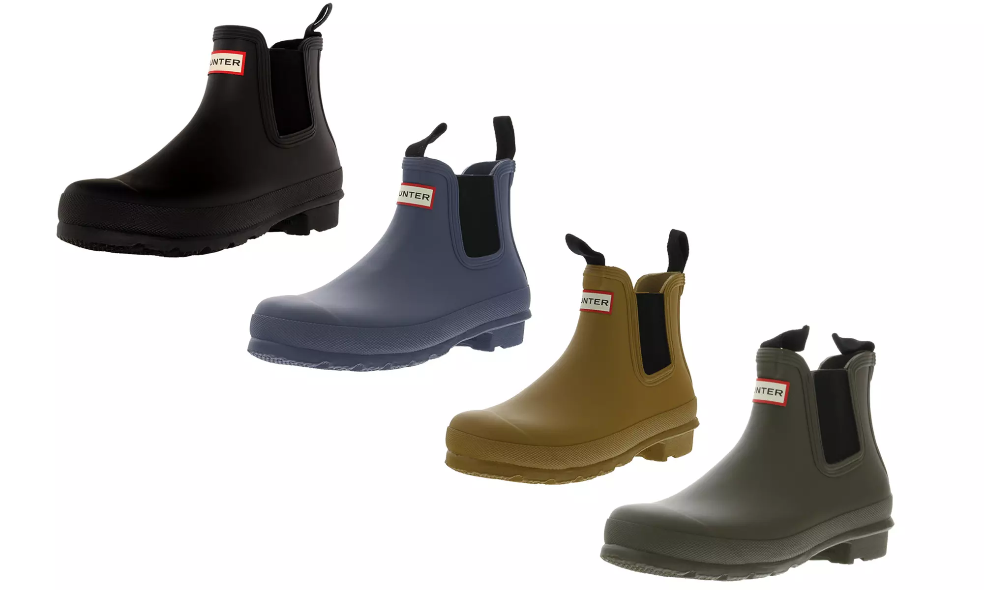 Hunter Women's Original Chelsea Rma Ankle-High Rubber Rain Boots - Primary Image
