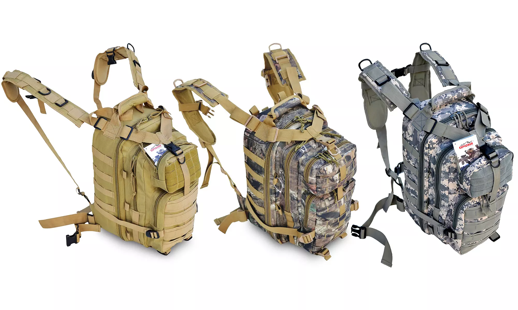 Military Tactical Combat Rucksack - Primary Image
