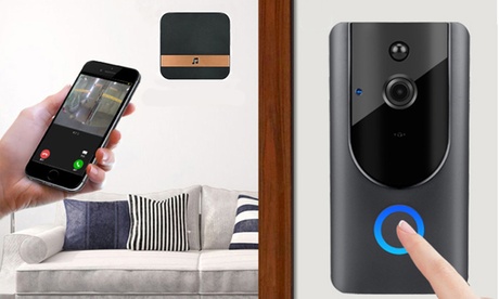 Campanello con videocamera e audio con o senza ricevitore e batterie