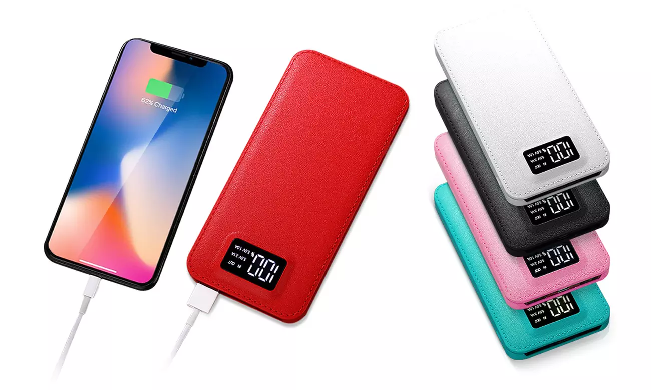 1x, 2x oder 3x Powerbank 20000 mAh in der Farbe nach Wahl optional mit Ladekabel - Primary Image