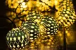 1 ou 2 guirlandes lumineuses d'inspiration marocaine alimentées par piles, de 10 ou 20 LEDs - Image 4