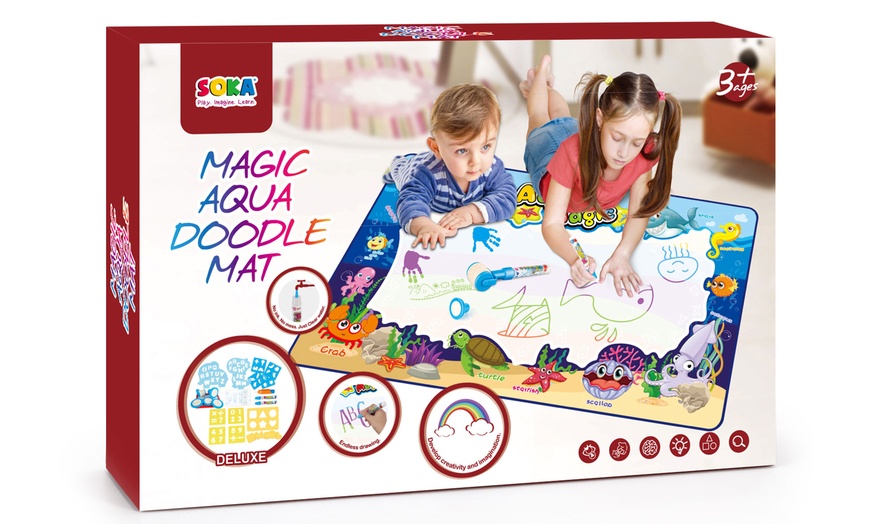 Image 7: Soka Large Aqua Doodle Drawing Mat for Kids