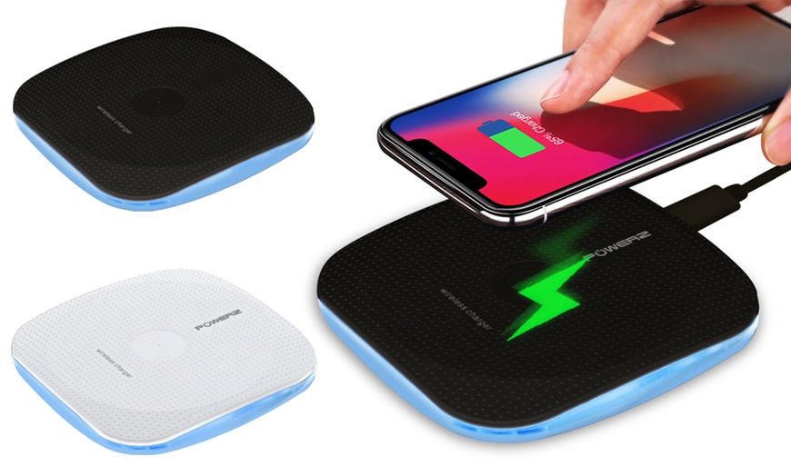 Image 1: Wireless Flat Charger