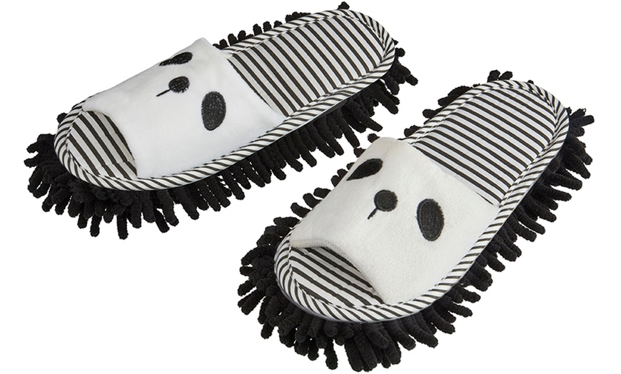 Image 7: Microfibre-Sole Mop Slippers