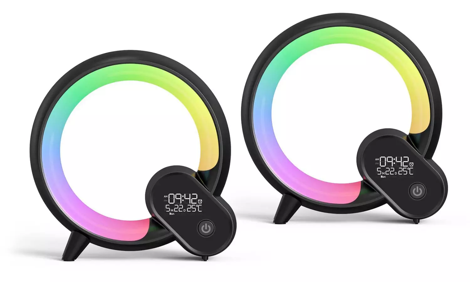 Q Shaped Sunrise Alarm Clock