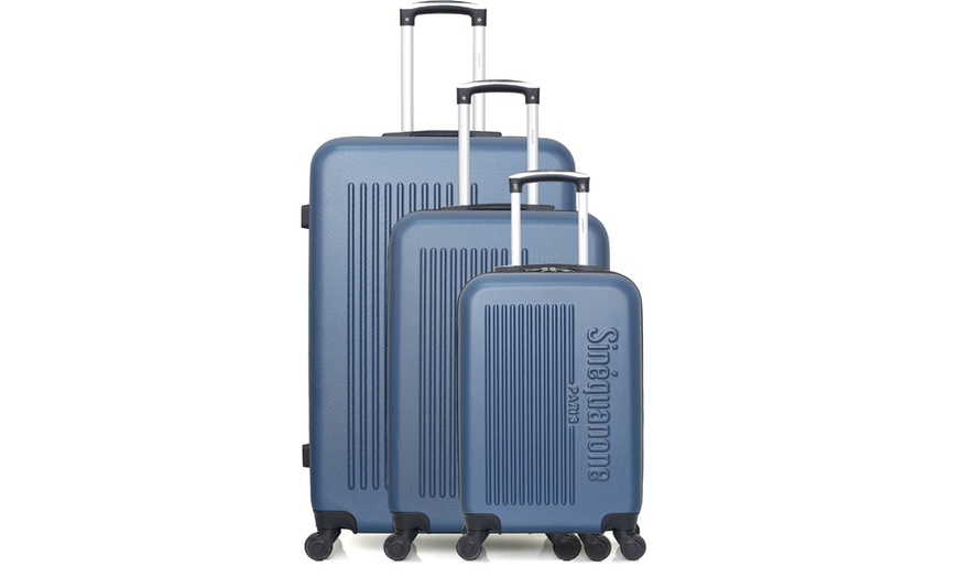 Image 37: Set of Three Suitcases