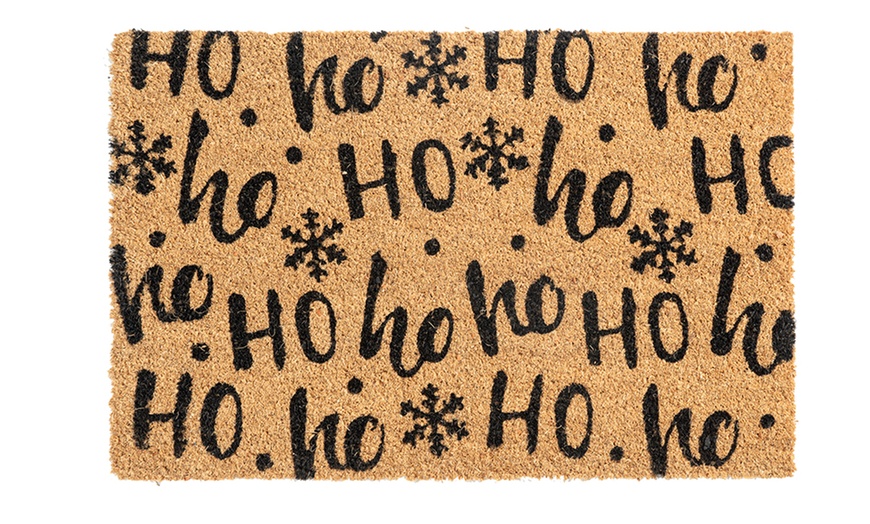 Image 8: Nicola Spring Christmas Coir Door Mats
