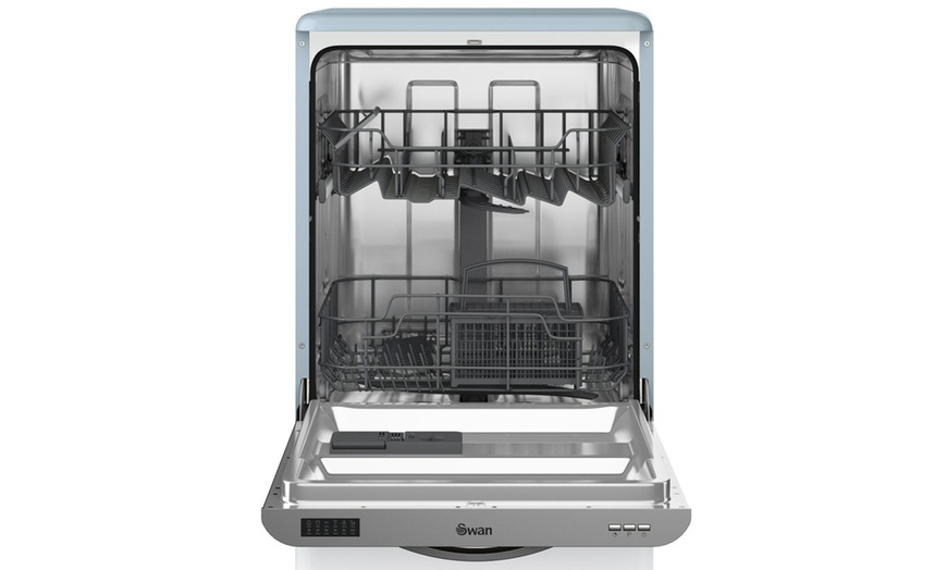 Image 4: Swan Retro-Style Dishwasher