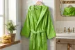 Baby Terry Bathrobe with Hood - Second Medium
