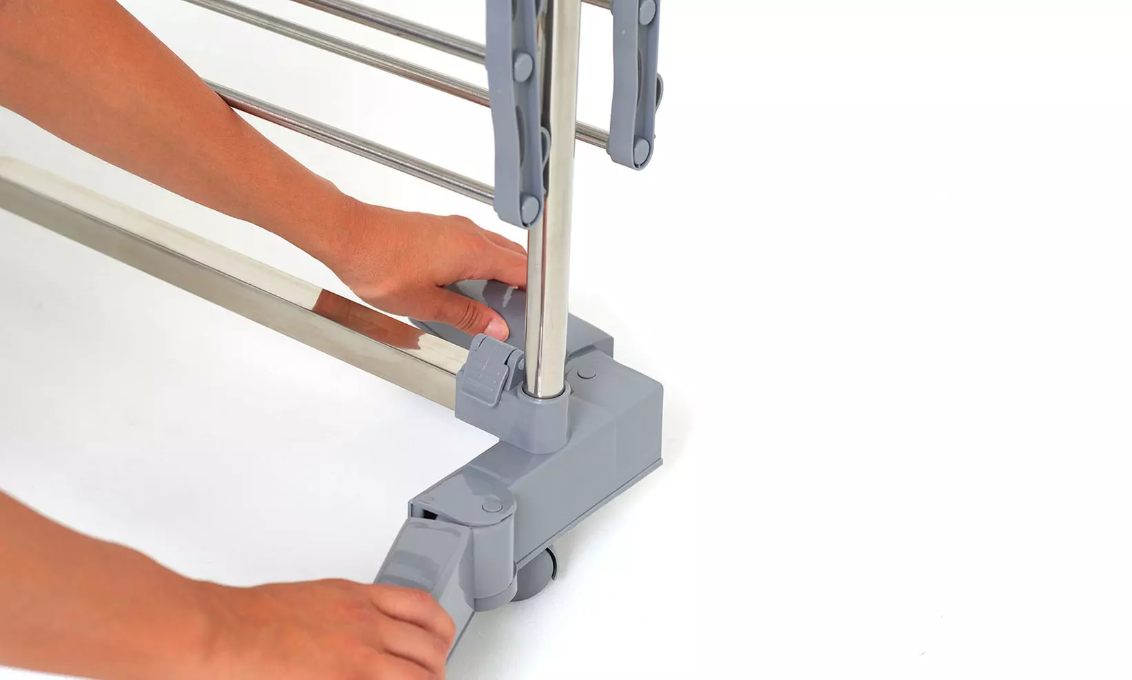 Étendoir à linge multifonction "Extra" Kitchen Move avec accessoires