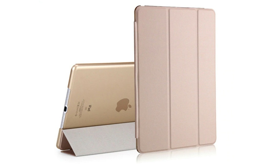 Image 2: Tri-Fold Case for Apple iPad