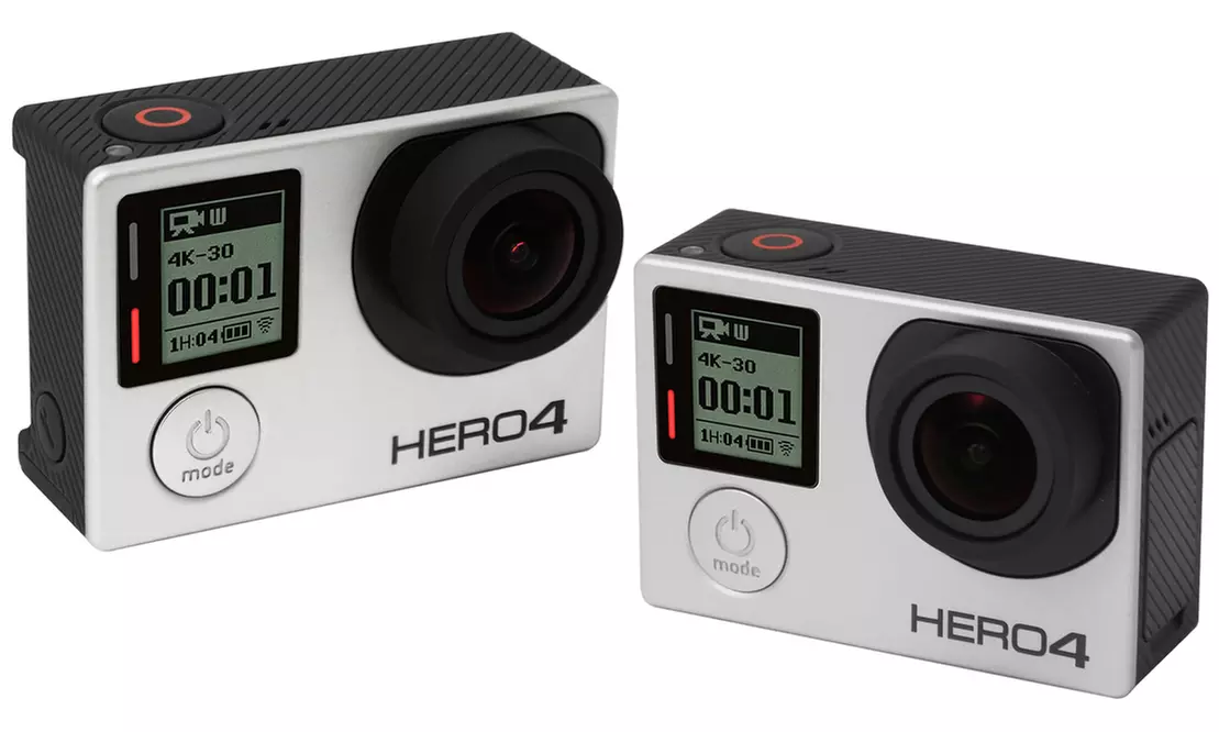 GoPro Hero4 Silver 1080p Action Camera Bundle (Refurbished) - Second Medium