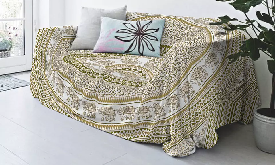 Telo copriletto, copridivano,100% cotone