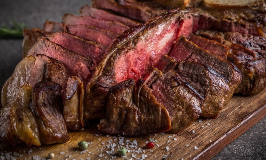 Image 1: 3-Gänge-Menü mit 450 g Steak