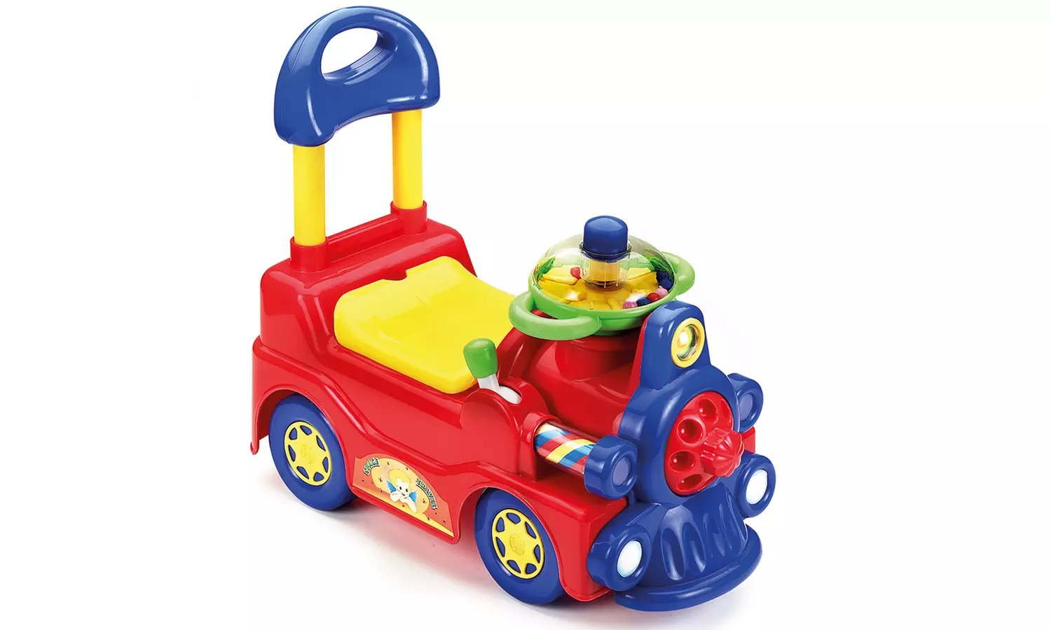 Macchinina cavalcabile Plebani a forma di trenino - Primary Image