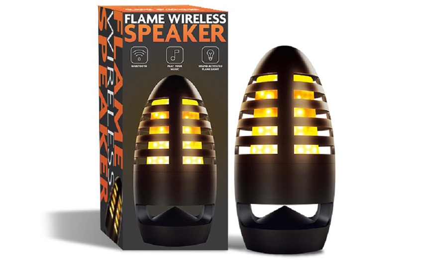 Image 6: Flame Bluetooth Speaker