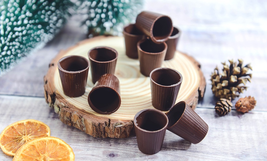 Image 1: Ten Chocolate Shot Glasses