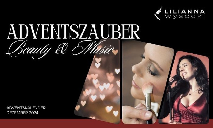 Image 1: Enzigartiger Adventskalender "Adventszauber Beauty & Music"