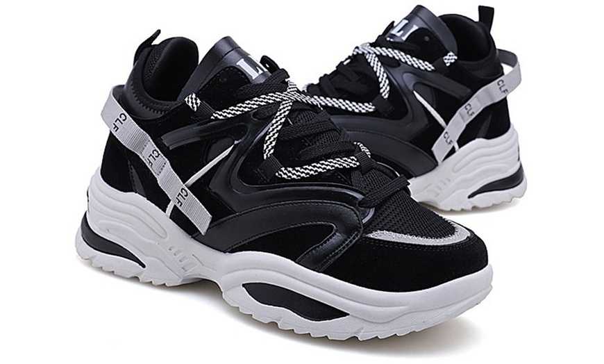 Image 3: Chunky Sole Trainers