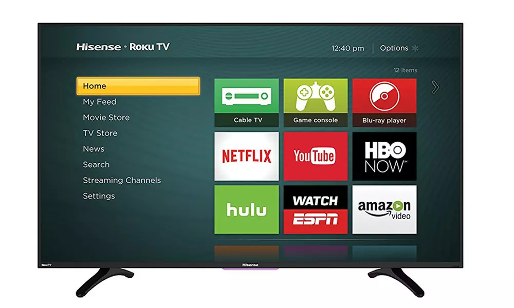 Hisense 40" 1080p Roku LED TV (Manufacturer Refurbished) - Primary Image