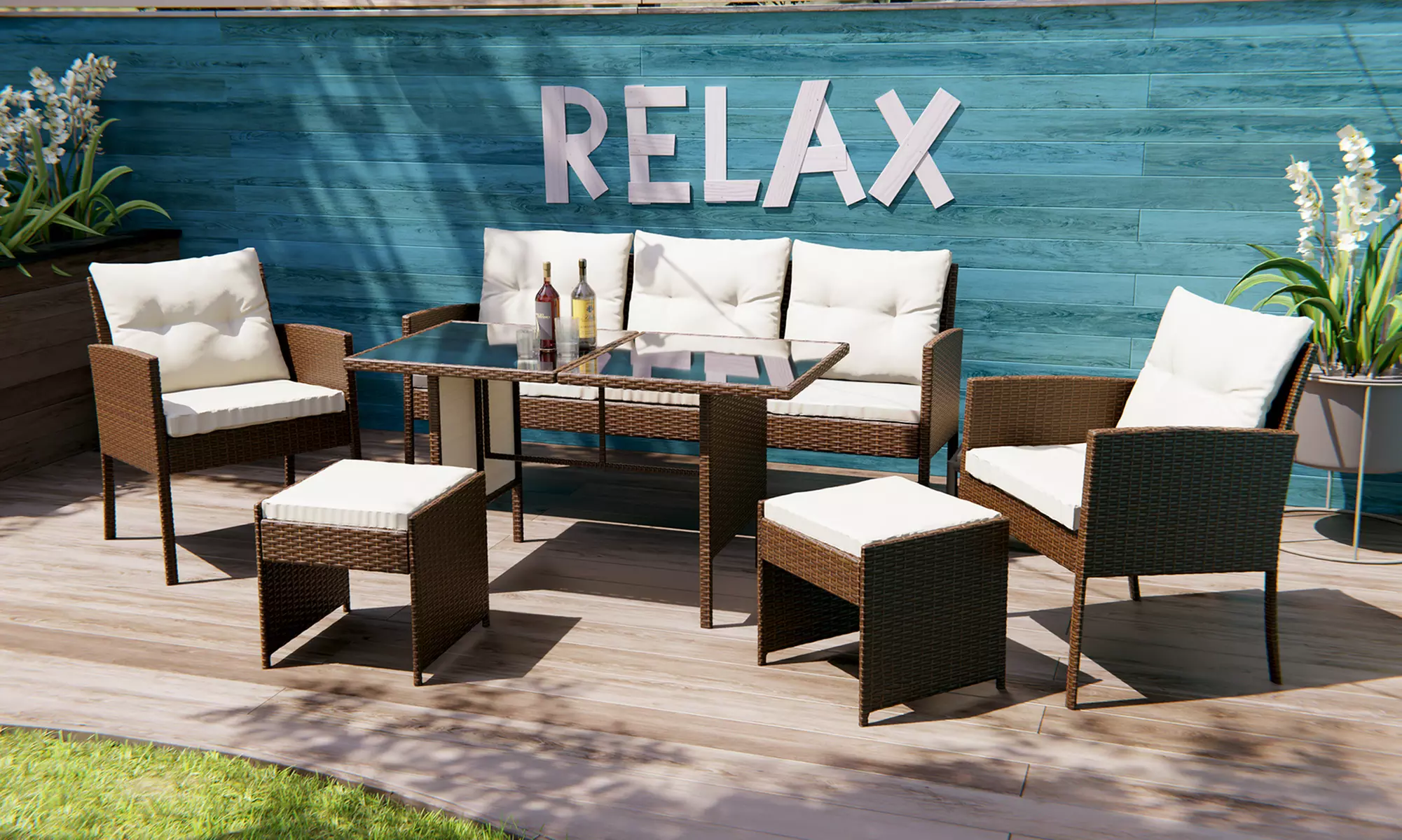 Set Salotto da Esterno Sydney Swing & Harmonie