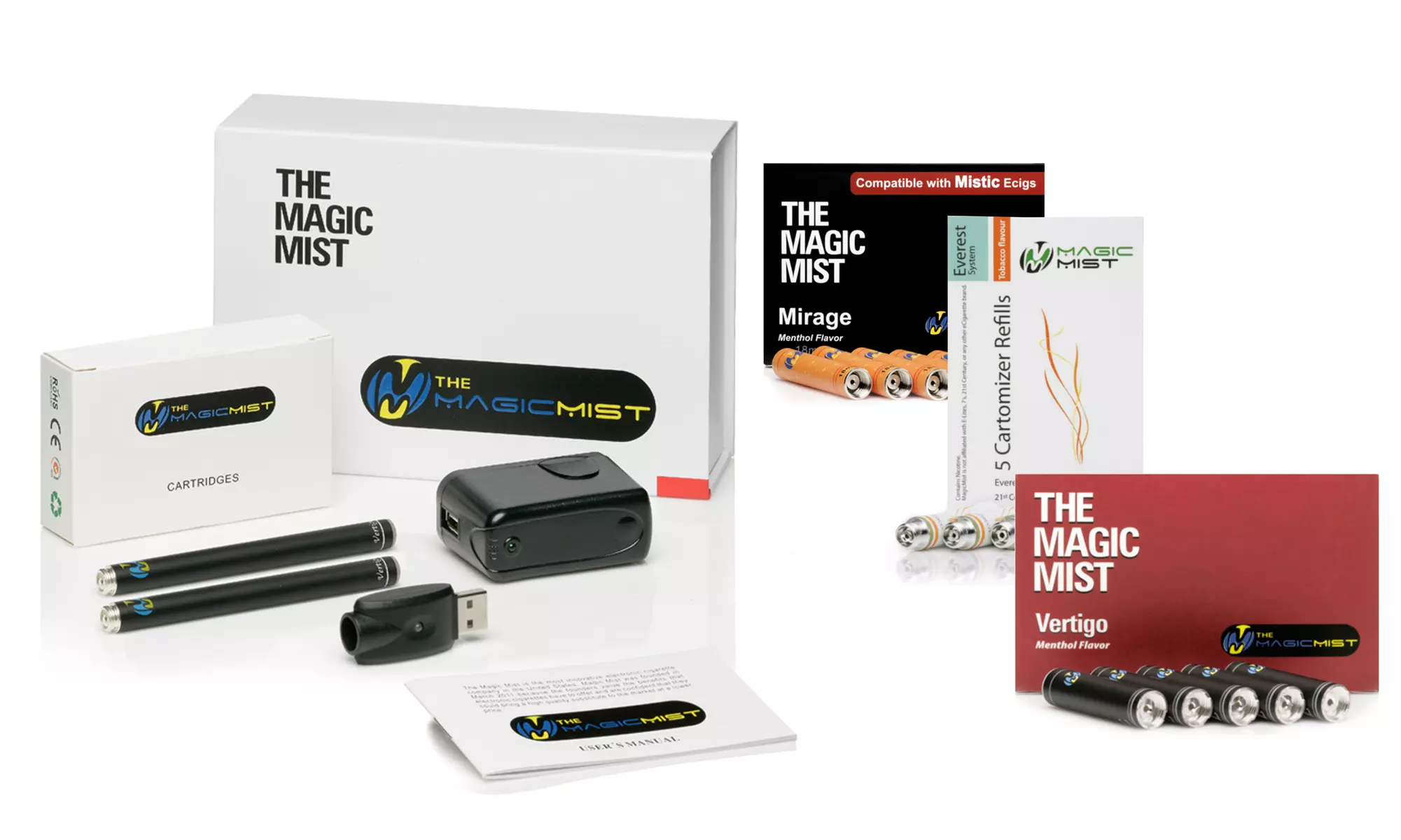 Magic Mist E-cigarette Deluxe Kit - Primary Image
