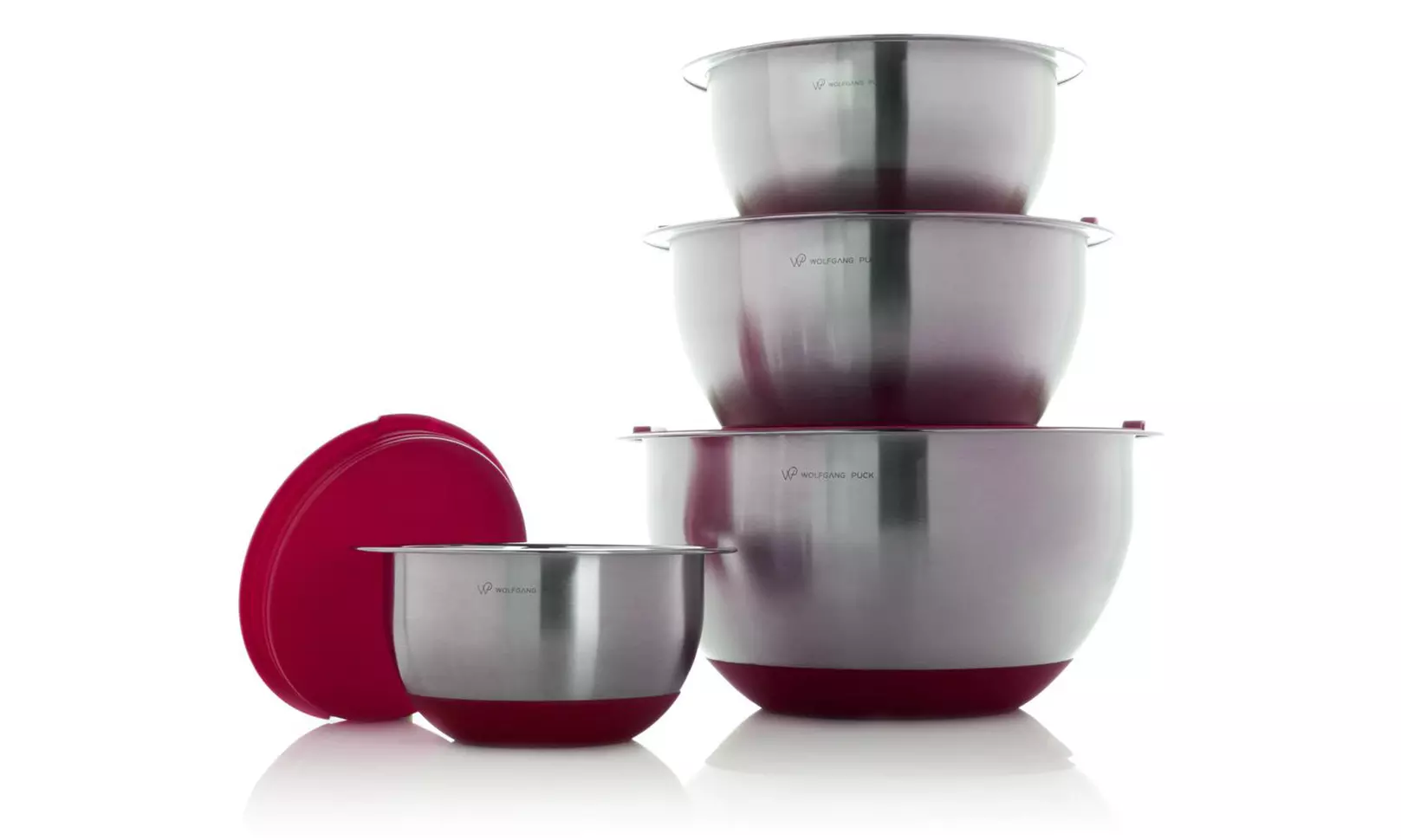 Wolfgang Puck Stainless Steel Mixing Bowl Set (8-Piece) - Second Medium