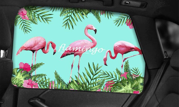 Magnetic Printed Car Sunshade