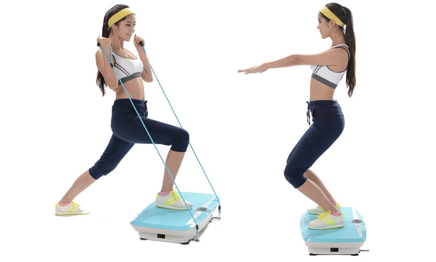 Image 1: Fitness Vibration Plate