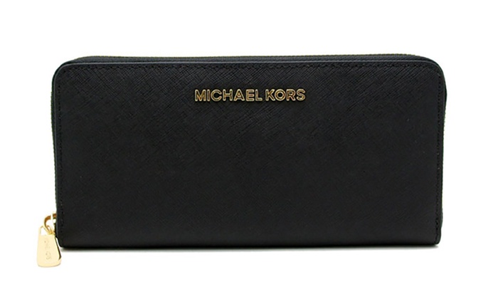 mk black wristlet