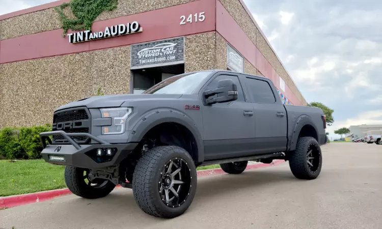 Sun-Tek Tinting for 2 Front Windows/Full Vehicle or 3 VantaBlack NYX