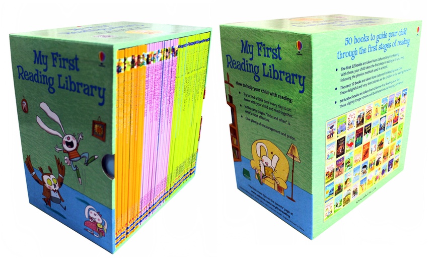 Image 1: Usborne My First Reading Library