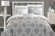 Utica Reversible 2-Tone Ikat Diamond Duvet Cover Set (3- or 4-Piece) - Second Medium