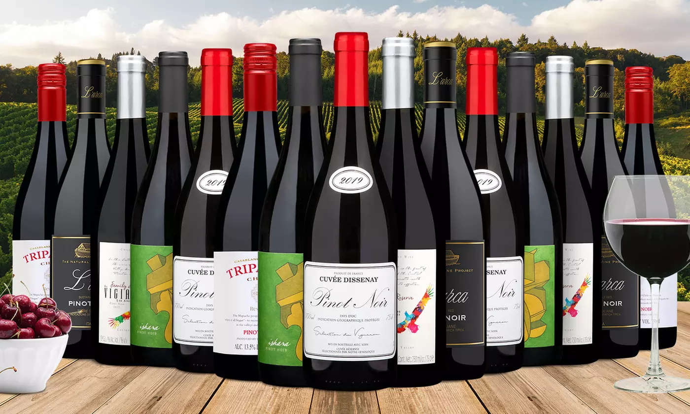 Pinot Noir Wine Collection from Wine Insiders (Up to 72% Off). Three Options Available. - Primary Image
